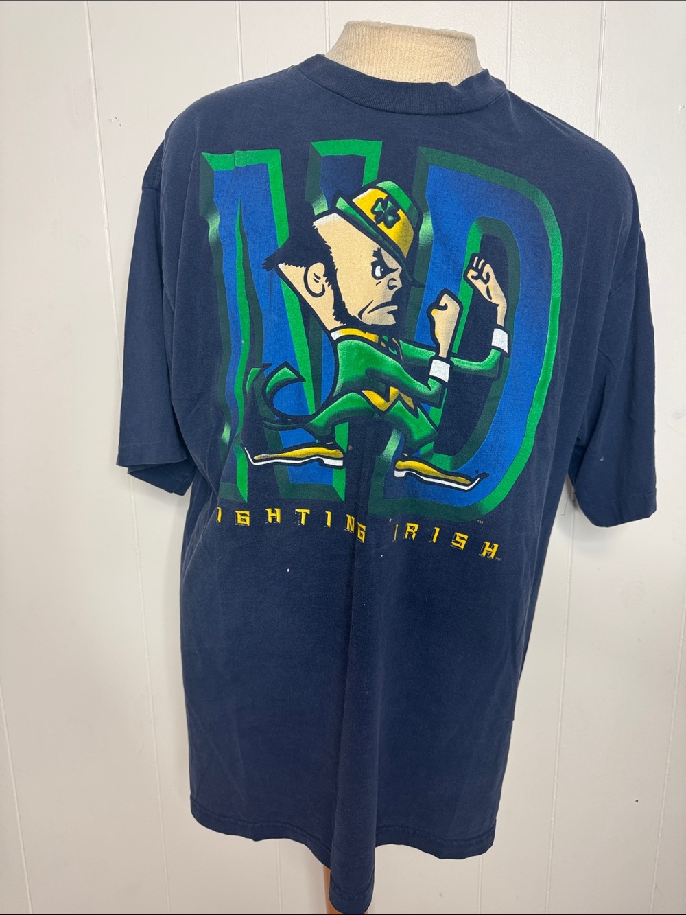 Vintage notre dame fighting Irish tshirt approx XL